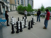  giant outdoor chess set 