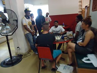  Courtney D'Vante Erick Darius Fred Chad Jenny 