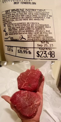  Filet Mignon Wohlners Grocery Midtown Crossing 