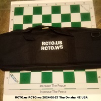  Increase the Peace Custom Silicon Chess Boards Custom Chess Bag 