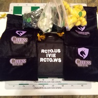  Ivie Urieto Custom Double Chess Set 