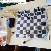  Alier (black) defeated Warren (white)  