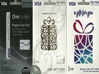  Miracle Prize Gift Cards 